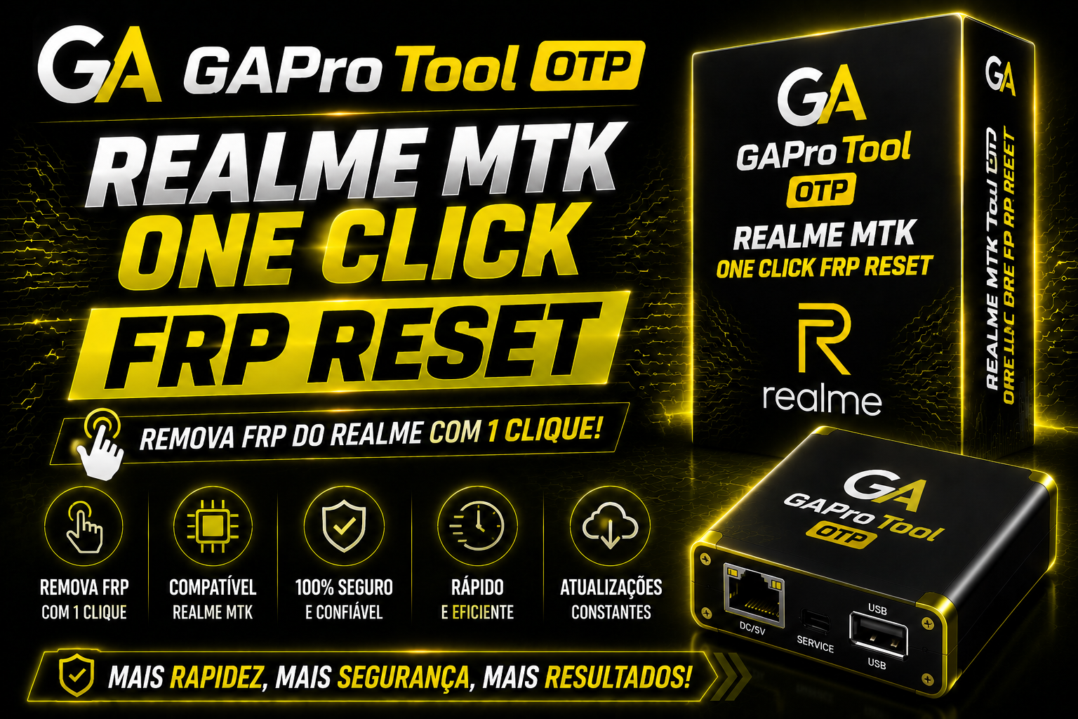GAPro Tool OTP (Realme MTK One Click FRP Reset)